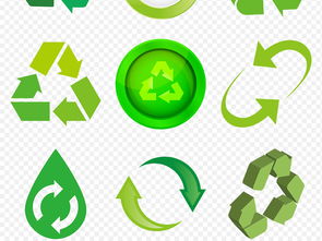 綠色環(huán)保節(jié)能健康標(biāo)志圖標(biāo)海報素材背景圖片png